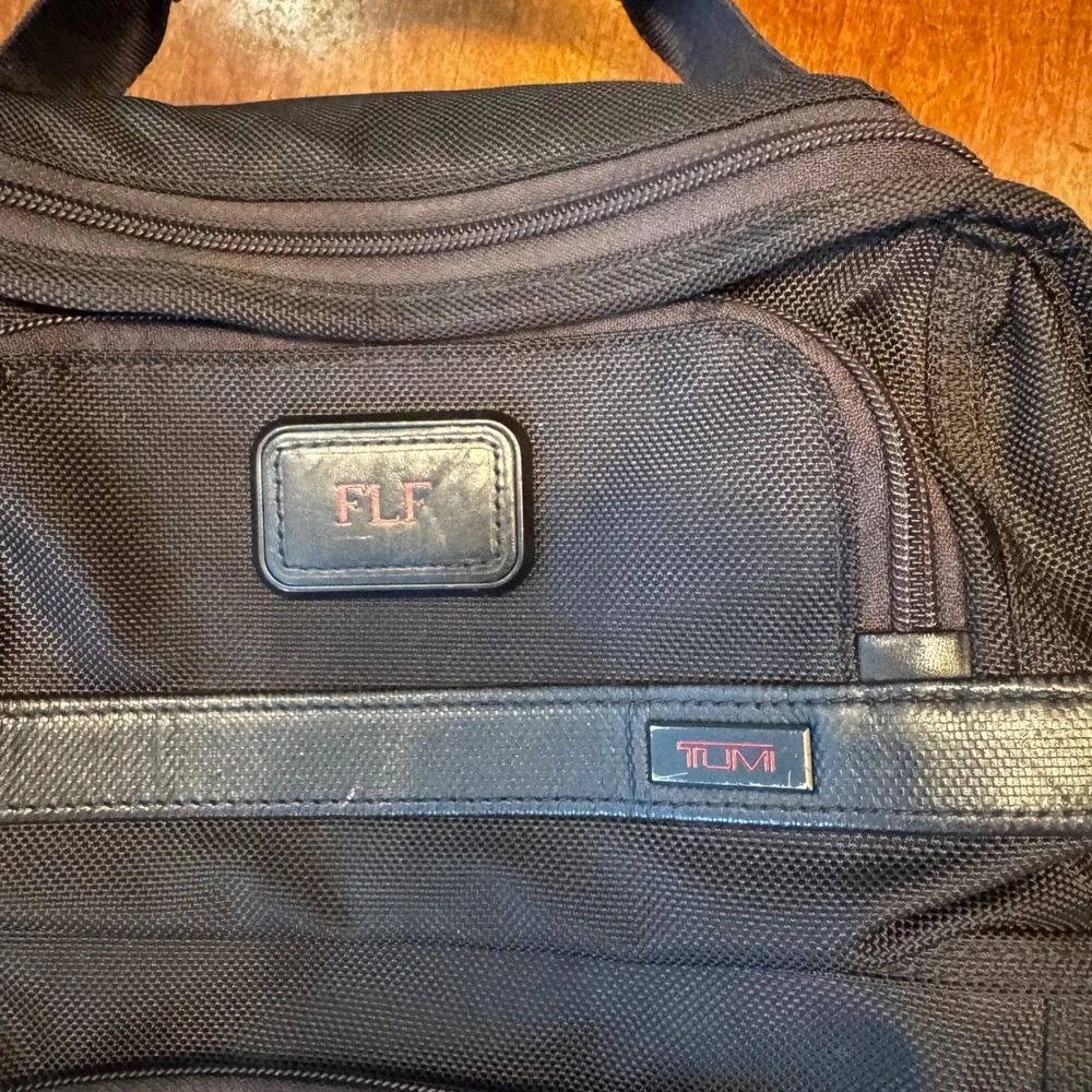 Tumi Backpack Mens OS Black T-Pass Business Class Brief Pack Ballistic Nylon